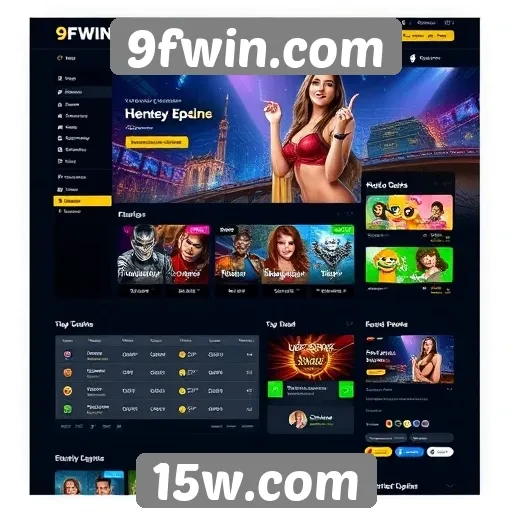 Acessibilidade e interface do site 9fwin.com